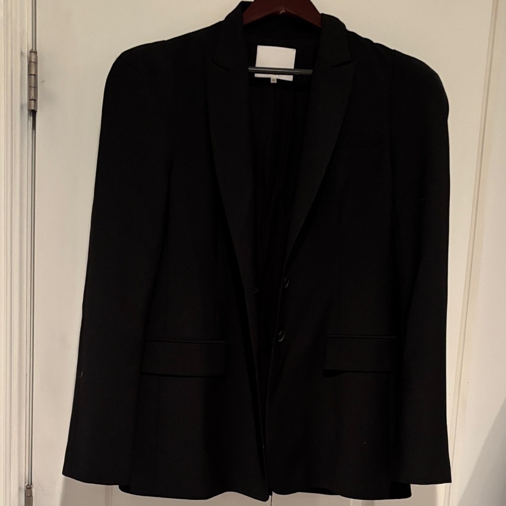 Tibi Classic Black Women's Blazer - Timeless Tailored Jacket